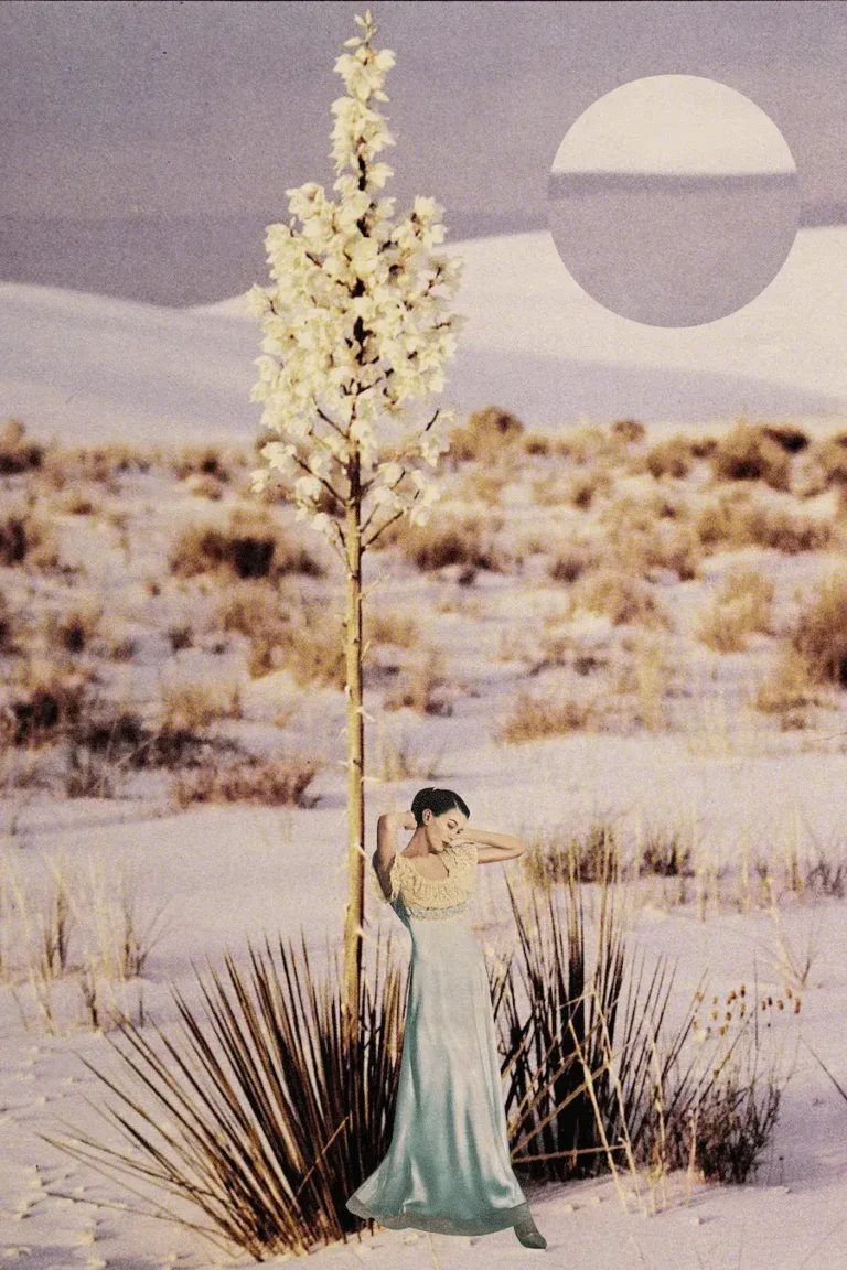 Shrubbery’ Collage Poster