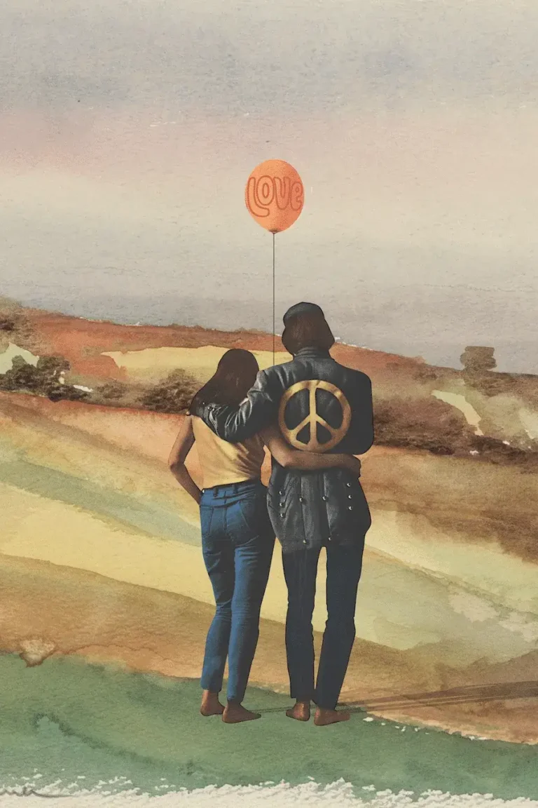 Peace, Love’ Poster