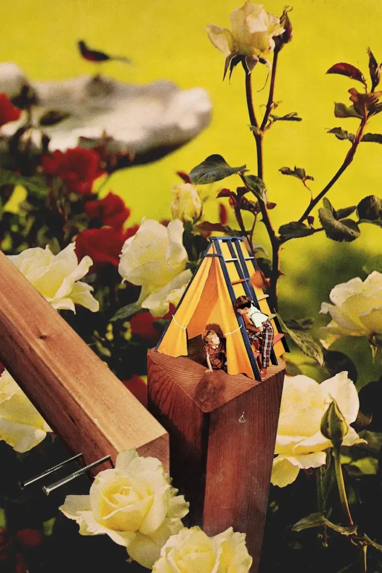 Surreal Garden’ Collage Poster