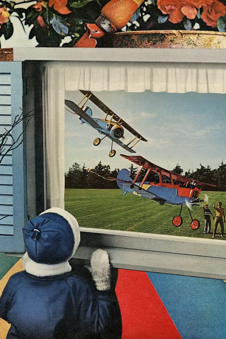 Window Peak’ Collage Poster