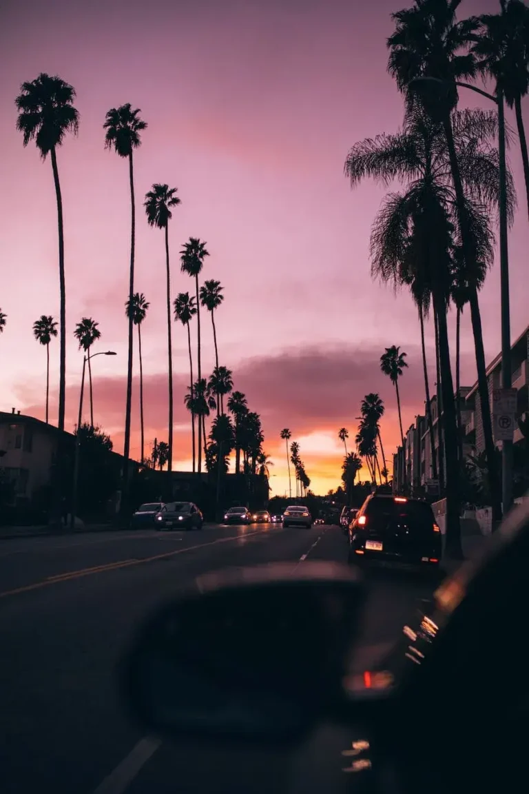 Pink Skies California’ Poster