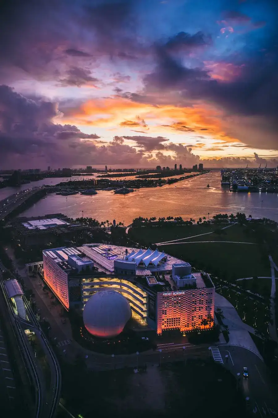 Miami ‘Biscayne Bay Sunsets’ Poster
