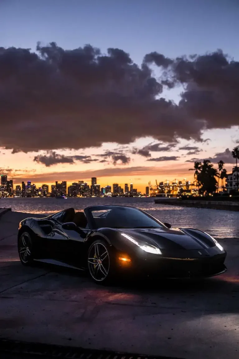 Ferrari 488 Spider ‘Miami’ Poster