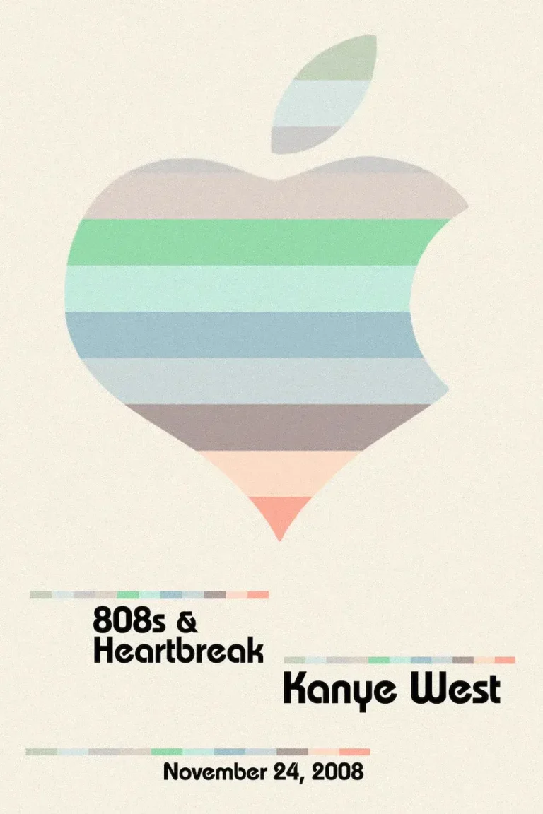Kanye West ‘808’s & Apple’ Poster