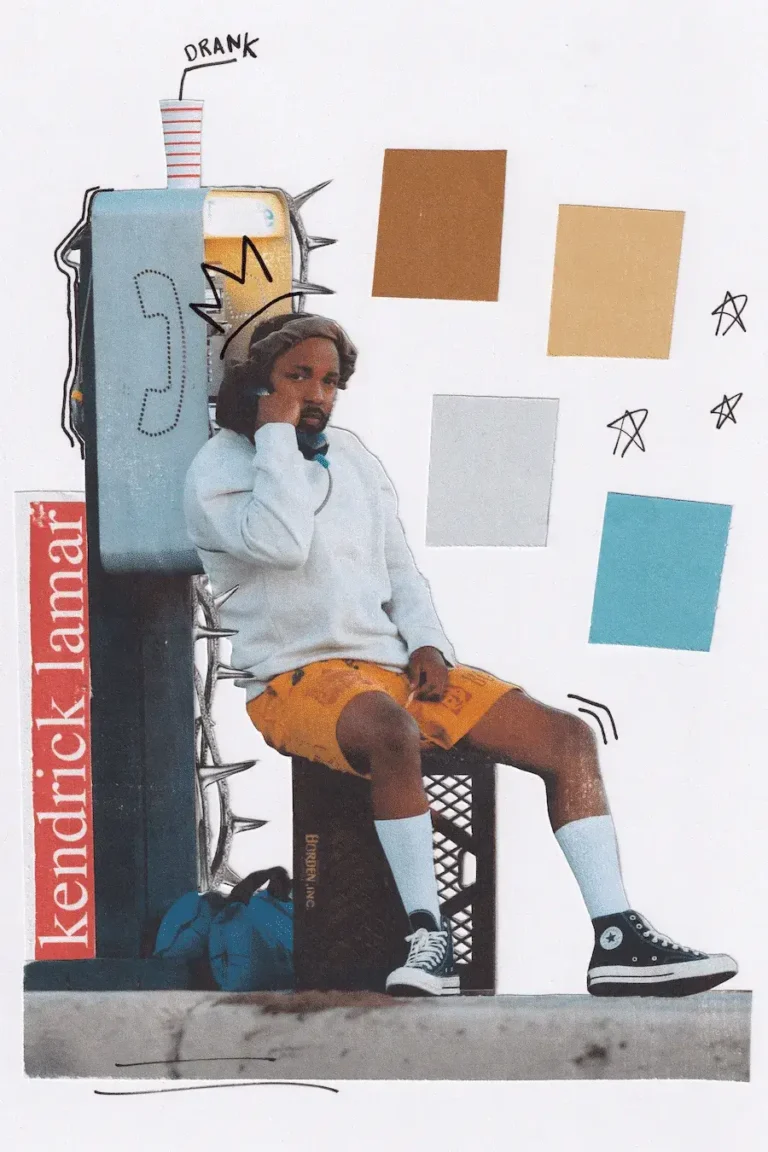 Kendrick Lamar ‘Payphone’ Scrapbook Poster