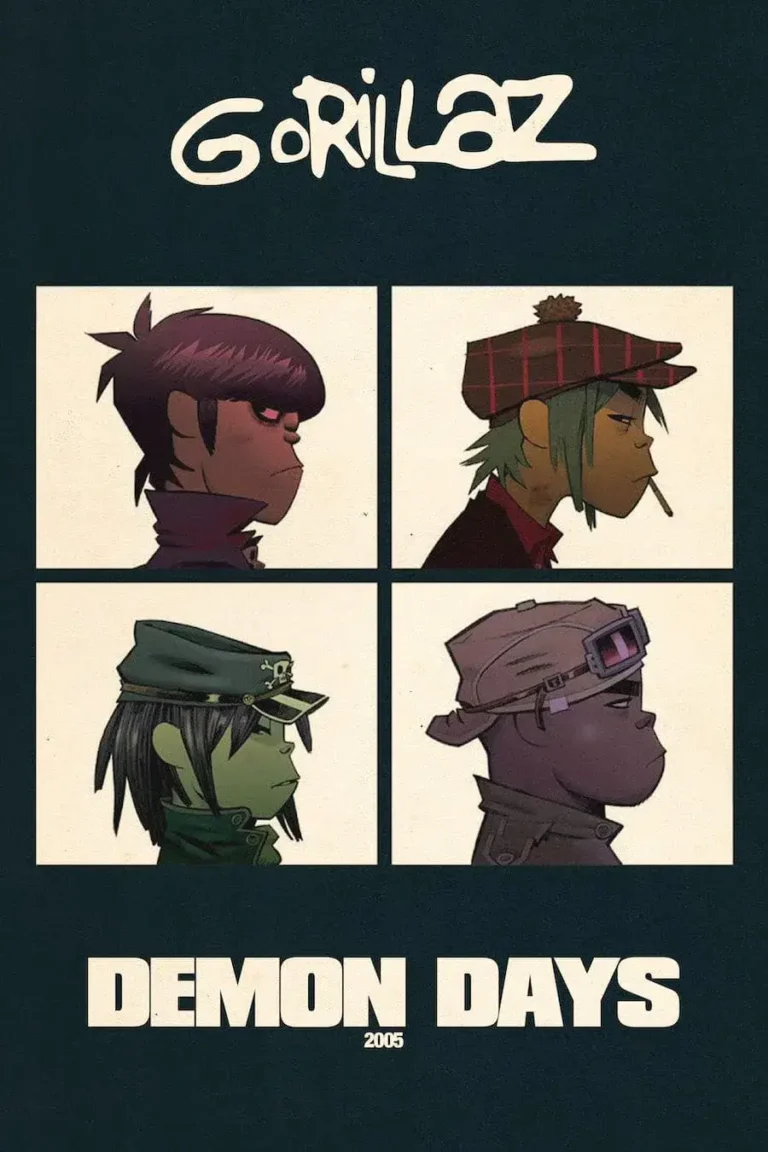 Gorillaz ‘Demon Days’ Poster