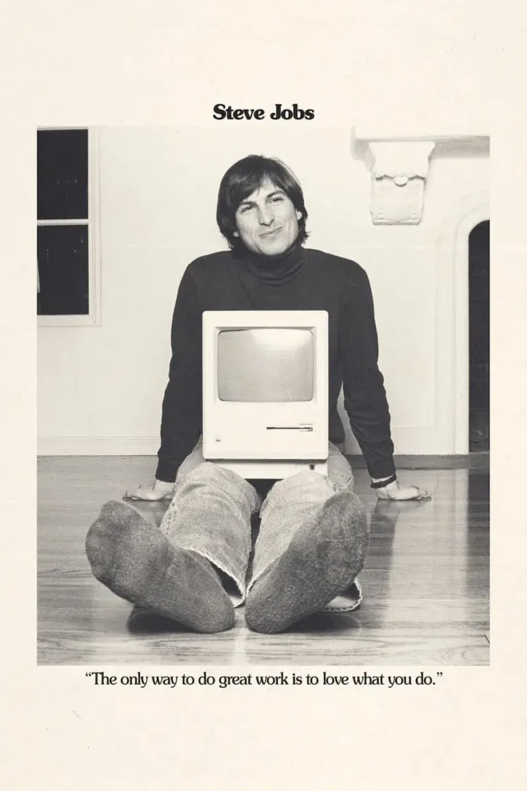 Steve Jobs ‘Love What You Do’ Poster