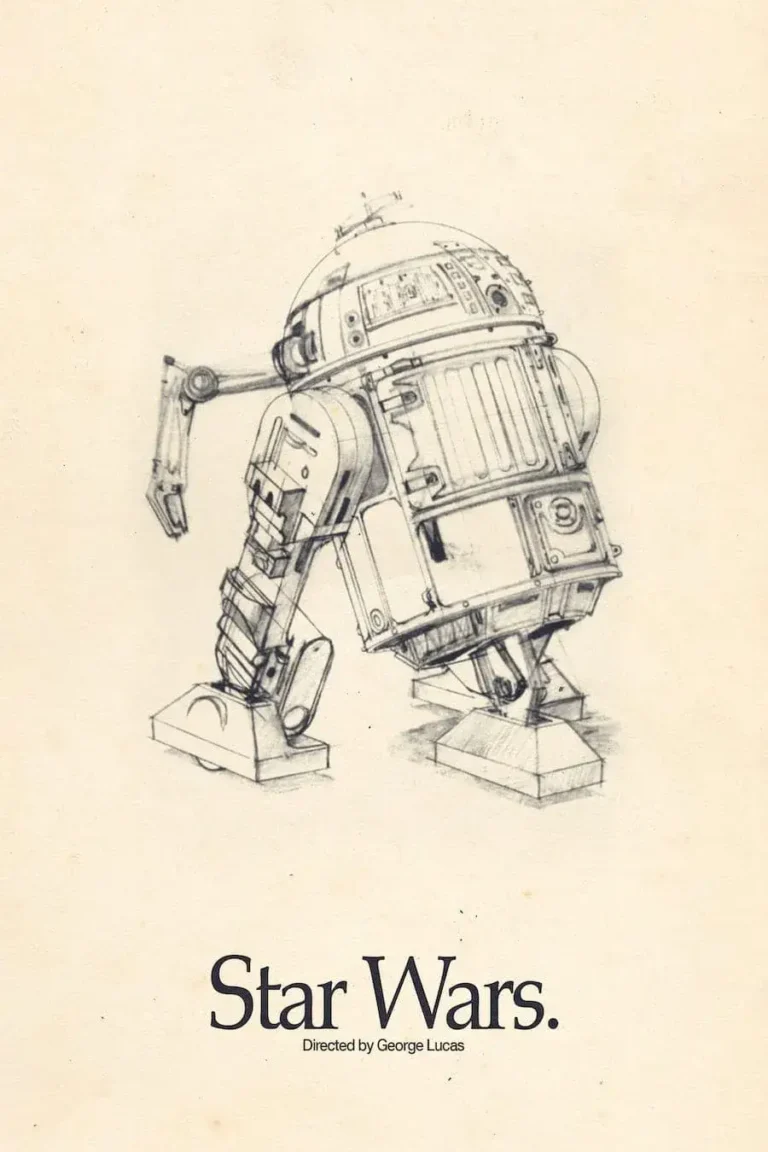 Star Wars ‘R2-D2 Sketch’ Poster