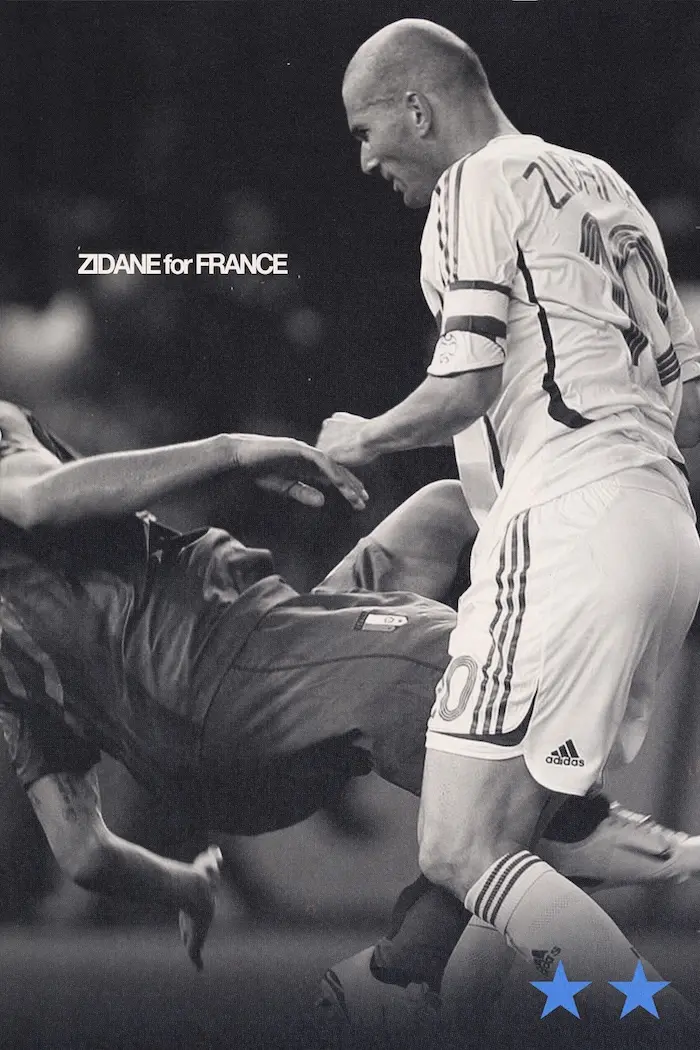 Zidane ‘The Header’ Poster