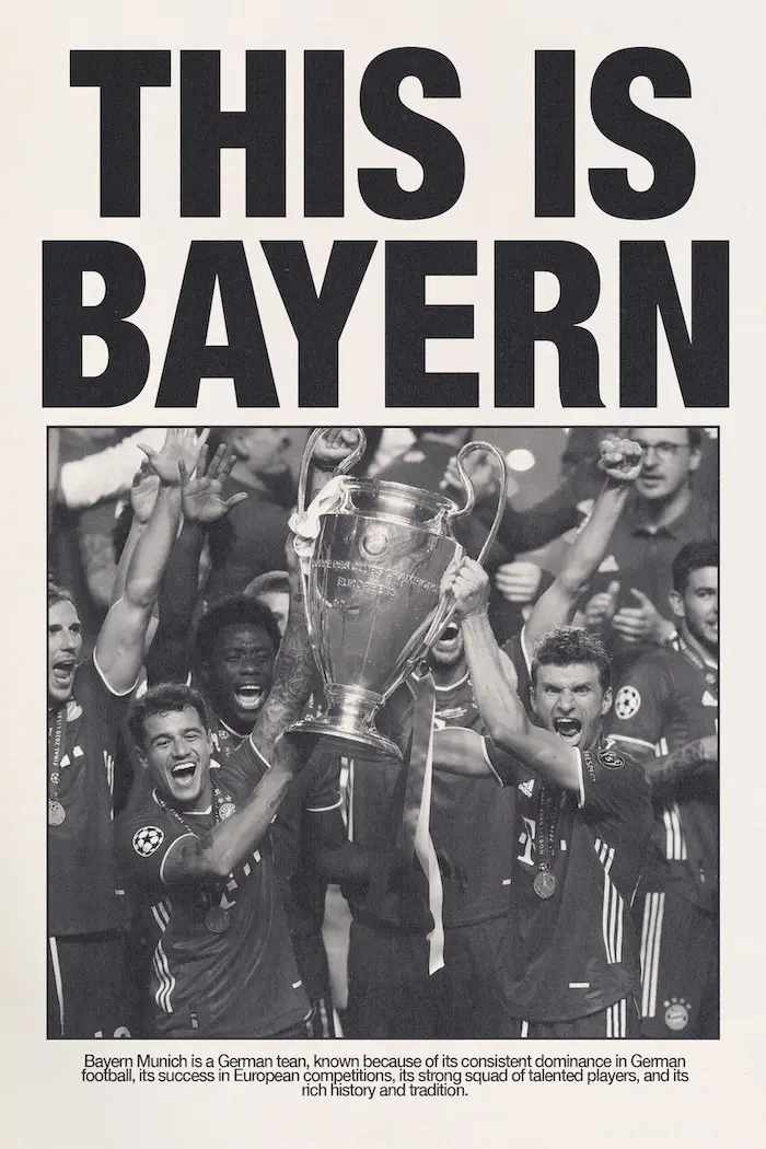 This Is Bayern Poster